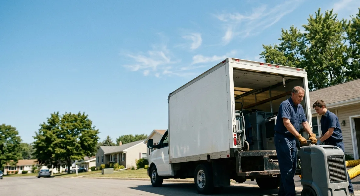 Water Damage Cleanup in Gentryville, IN near me